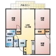 森村アビタシオンの間取り画像