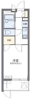 レオパレス梅北フィオーレの間取り画像