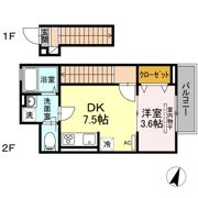 エクセリア高島平Ⅰの間取り画像