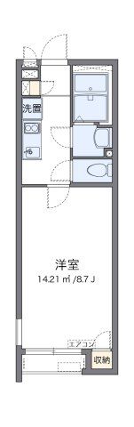 クレイノ親明閣の間取り画像