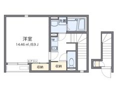 クレイノ向日葵 レジデンスの間取り画像