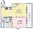 プレージュ本山の間取り画像