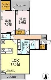 セレスティア檀溪通の間取り画像