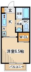 エムワメゾンの間取り画像