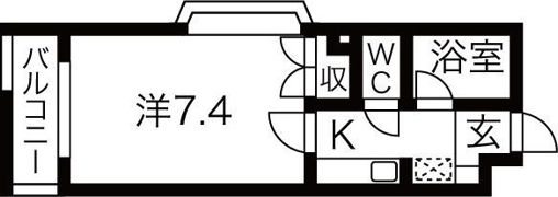 シティライフ覚王山の間取り画像