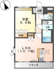 フローラルスクエアの間取り画像