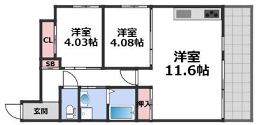 CLOUD THEATERの間取り画像