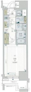 レジュールアッシュ天王寺堂ヶ芝の間取り画像