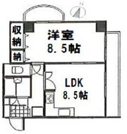 プーテゥジュール2番街の間取り画像