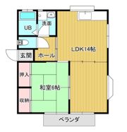 ハピネス石浦の間取り画像