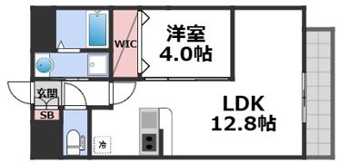 Cherry Blossom 五条通の間取り画像