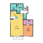 フォレスト Aの間取り画像
