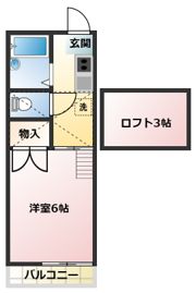 リブハウス柏Aの間取り画像