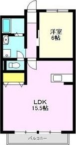 平山マンションの間取り画像