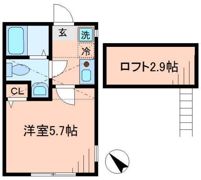 M&M白楽の間取り画像