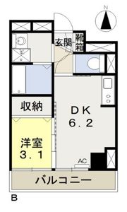 ブランシェ駅元町の間取り画像