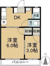 新松島コーポの間取り画像