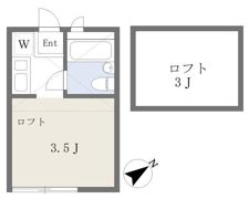 JPC方南町の間取り画像