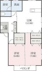 ラフィーネの間取り画像
