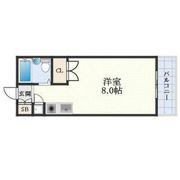 東明マンション江坂の間取り画像