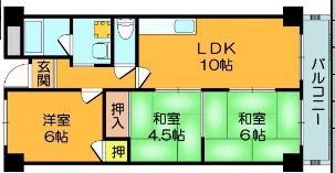 メゾンジョイの間取り画像