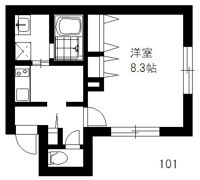 オーク恵比寿の間取り画像