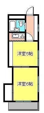 第91杉フラットの間取り画像