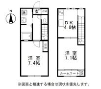 Othello伍番館の間取り画像