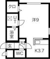 セレストコリーヌの間取り画像