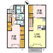 ラフィーネ長江の間取り画像