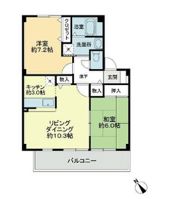 フォブールブリエBの間取り画像