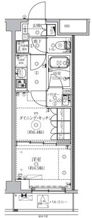 セジョリ練馬平和台の間取り画像