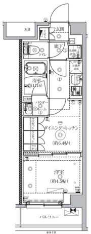 セジョリ練馬平和台の間取り画像