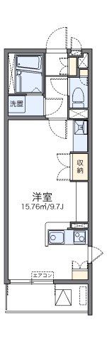 レオネクストアシュの間取り画像