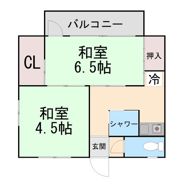 石橋戸建の間取り画像