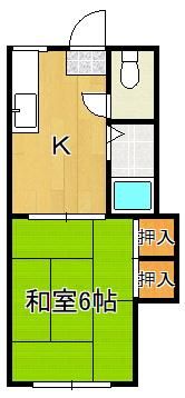 シティベール大永の間取り画像