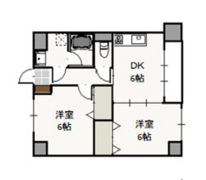 ウッドコート医大南の間取り画像