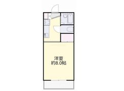 クイーンコーポの間取り画像