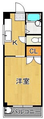 ヴィラ小島の間取り画像
