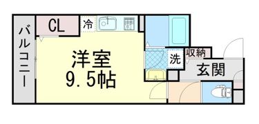 MAISON DE SUDの間取り画像