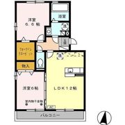 フェリーチェ Aの間取り画像