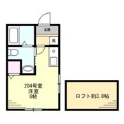 ブランシェ永田南の間取り画像