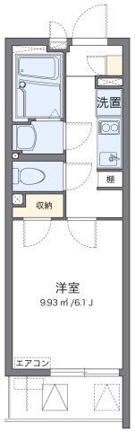クレイノうたりの間取り画像
