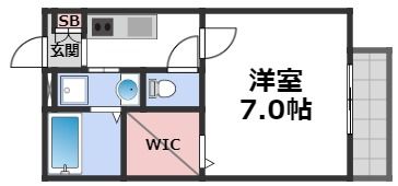 エルメゾン清里の間取り画像
