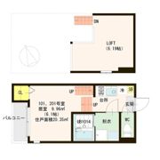 プランドール台原の間取り画像