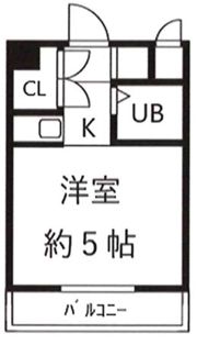 コーポレージ中葛西の間取り画像