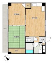 見口マンションの間取り画像