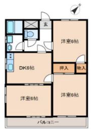 ランドフォレスト新狭山の間取り画像