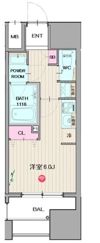 パークフラッツ弁天町駅前の間取り画像