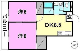 オックスフォードサーカス河原町の間取り画像